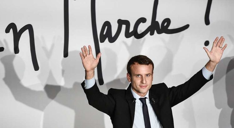Macron en marche