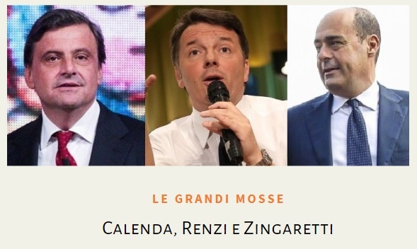 Risultati immagini per Il partito di Calenda (e di Renzi)