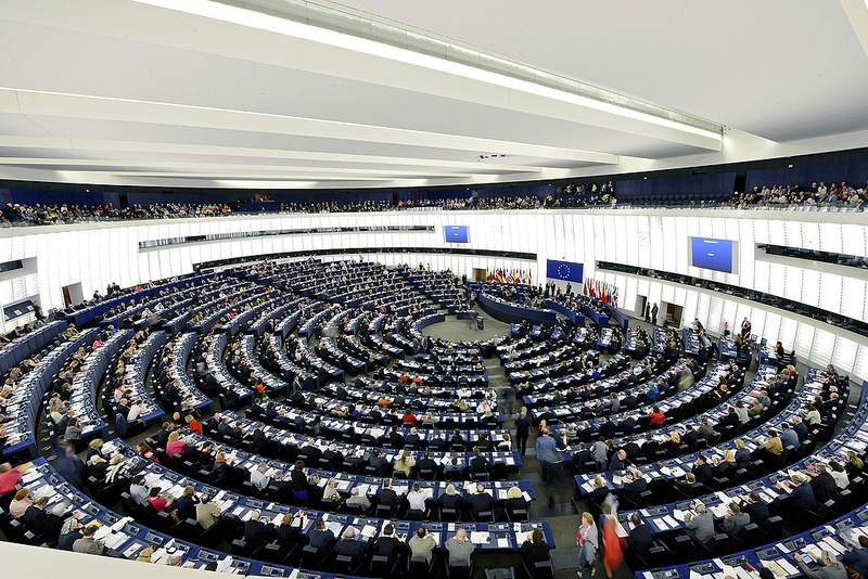 Strasburgo: i deputati del Parlamento europee