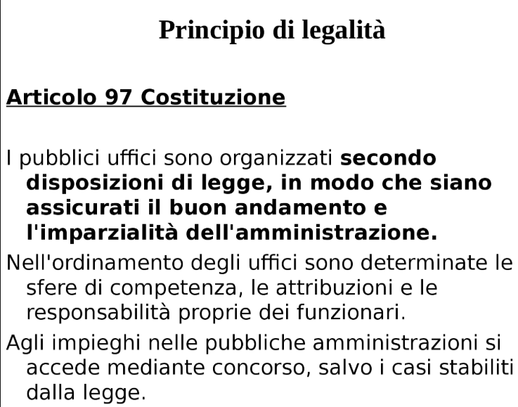 Articolo 97 della Costituzione