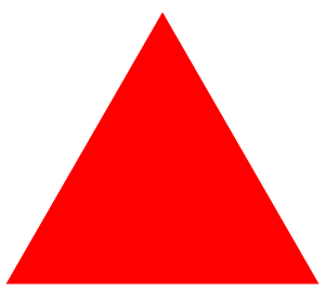 triangolo rosso