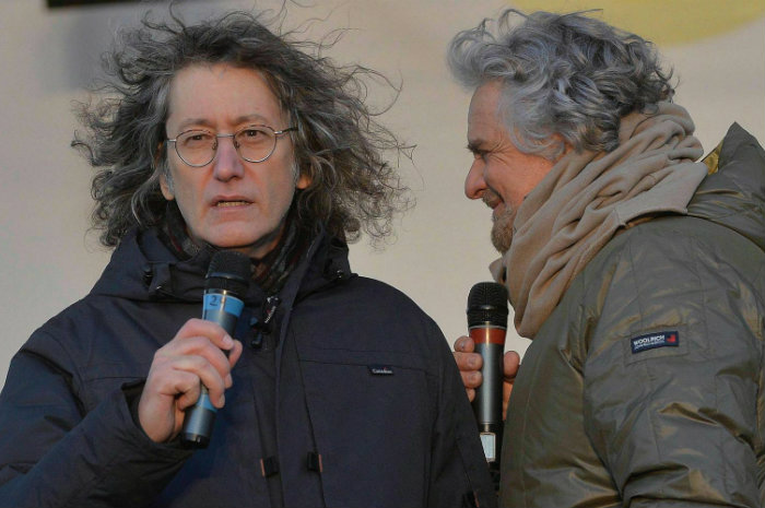 Gianroberto Casaleggio e Beppe Grillo