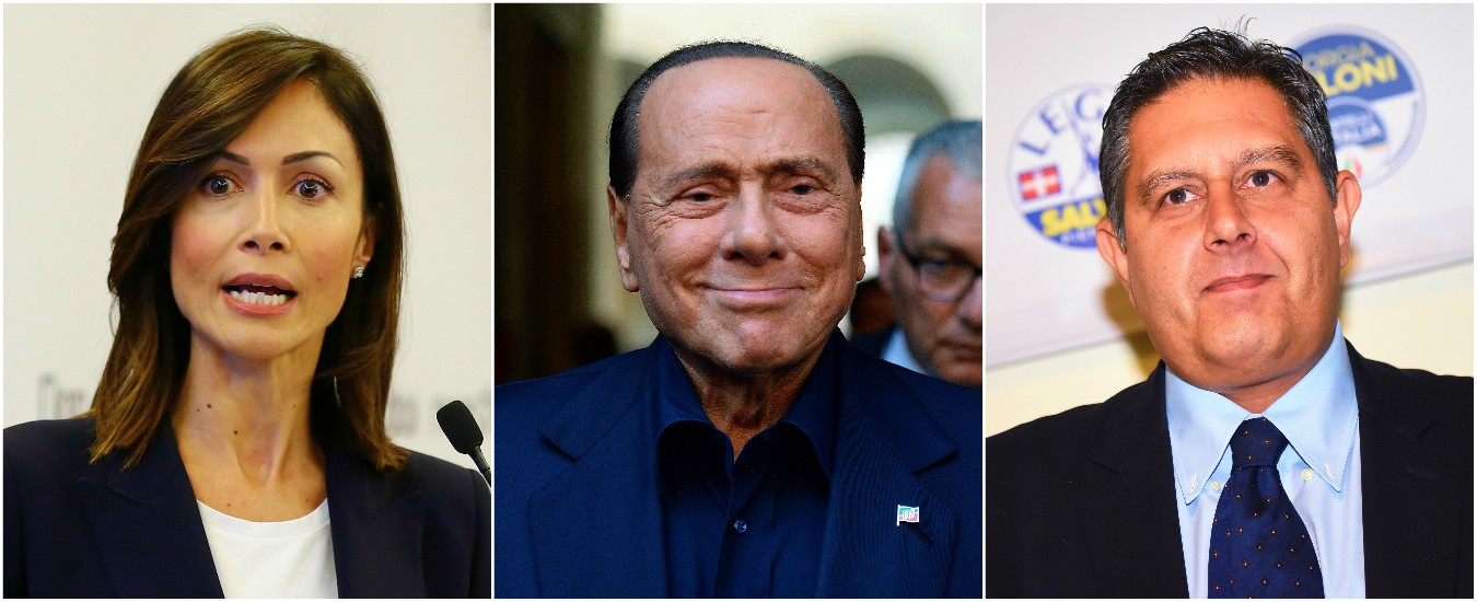 Forza Italia, Berlusconi Carfagna e Toti 