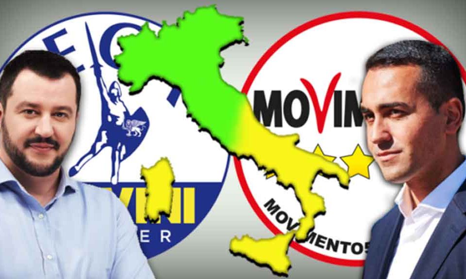 Salvini (Lega) e Di Maio (M5S)