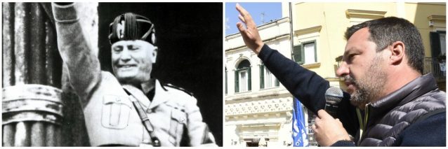 Salvini come Mussolini