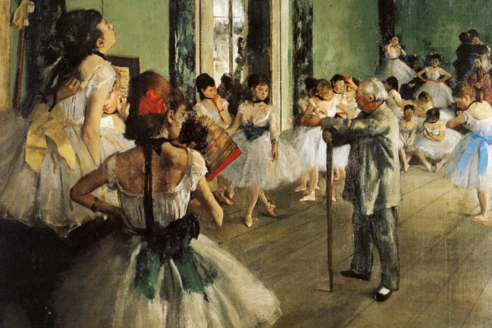 Degas La classe de danse