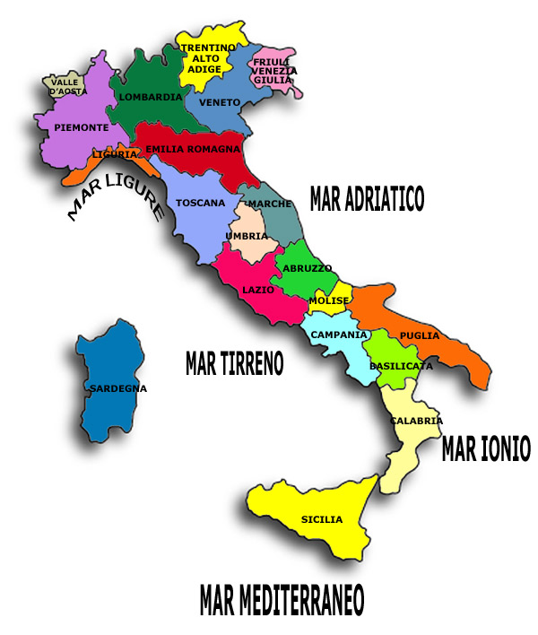 italia regioni