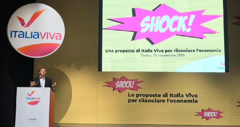 Renzi Shock Italia Viva