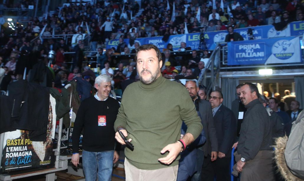 Salvini Bologna emilia paladozza