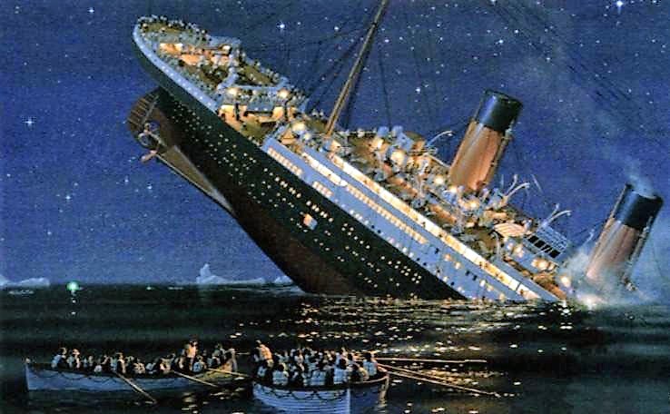 Titanic naufragio