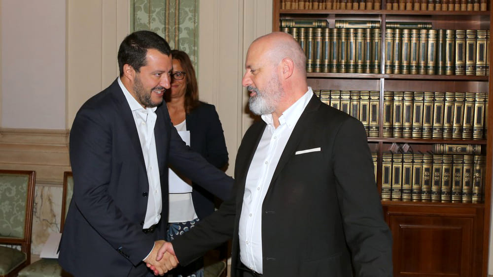 Salvini e Bonaccini