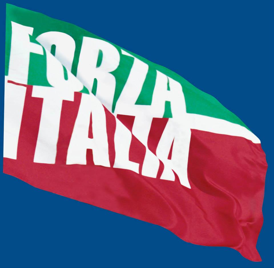 Bandiera di Forza Italia
