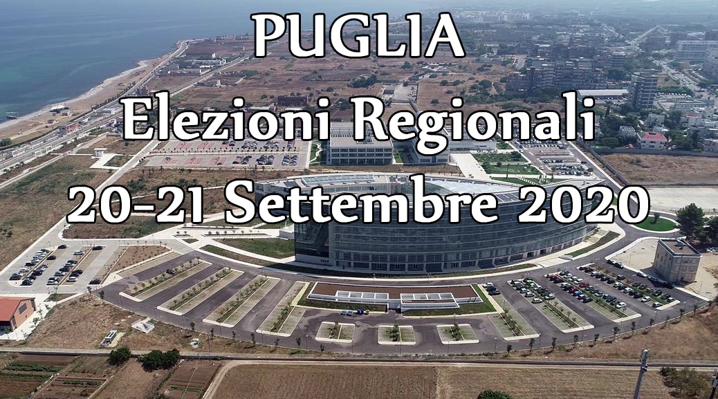 Elezioni Regionali Puglia 2020