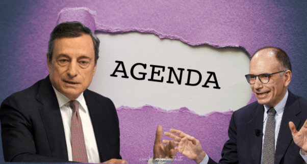 Letta Draghi Agenda
