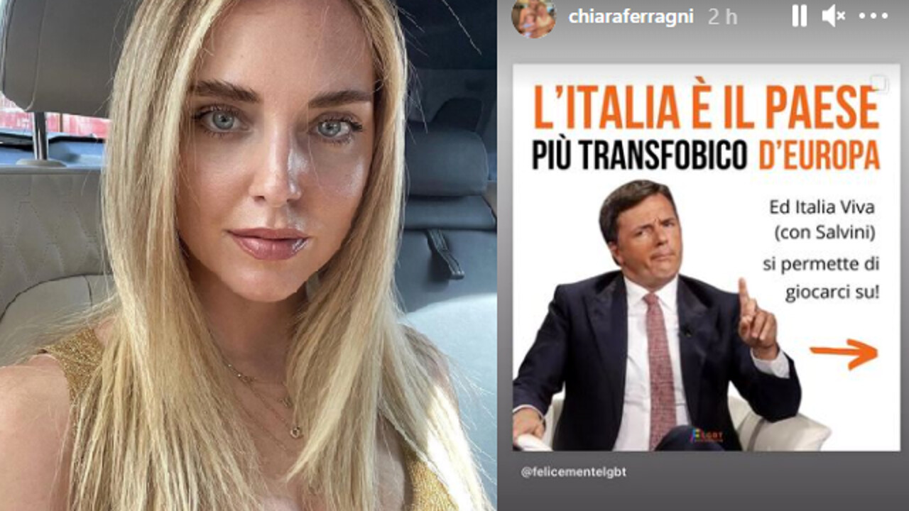 Chiara Ferragni Vs. Matteo Renzi