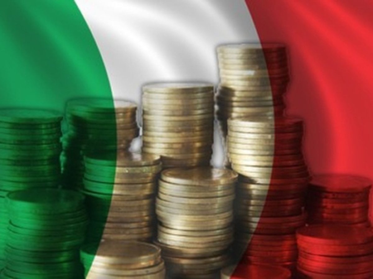 L’economia italiana, però, è in crisi nera…