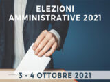Le elezioni comunali 2021 si terranno il 3 e 4 ottobre