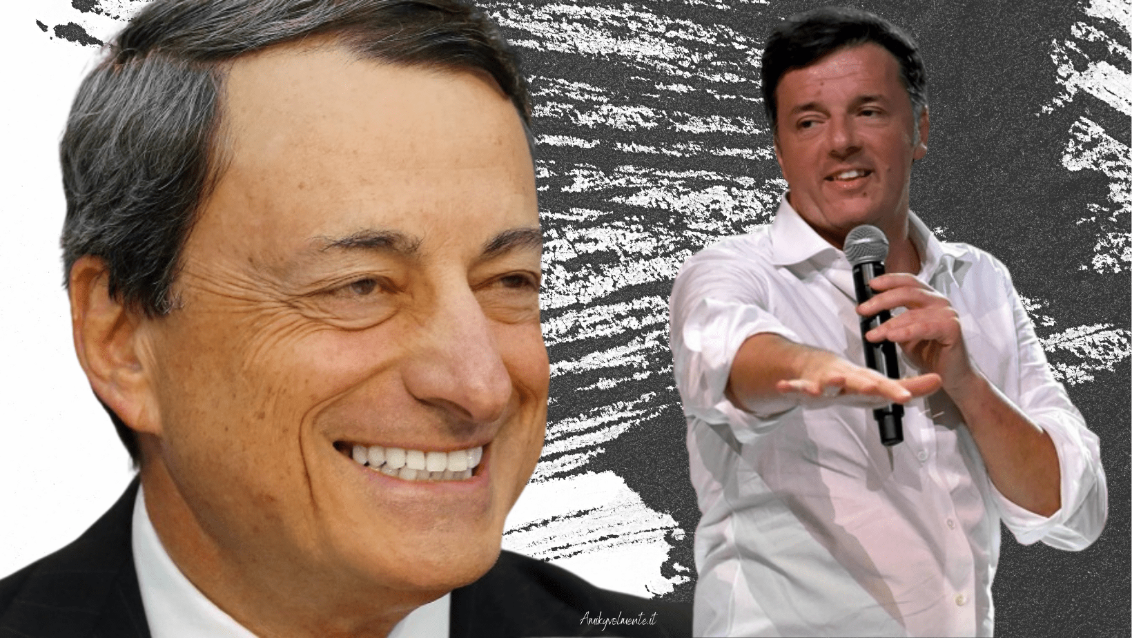 Renzi Draghi
