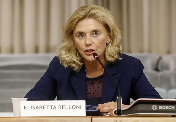 Elisabetta Belloni, 63enne ex direttrice generale della Farnesina, messa a capo dei servizi segreti dal governo Draghi