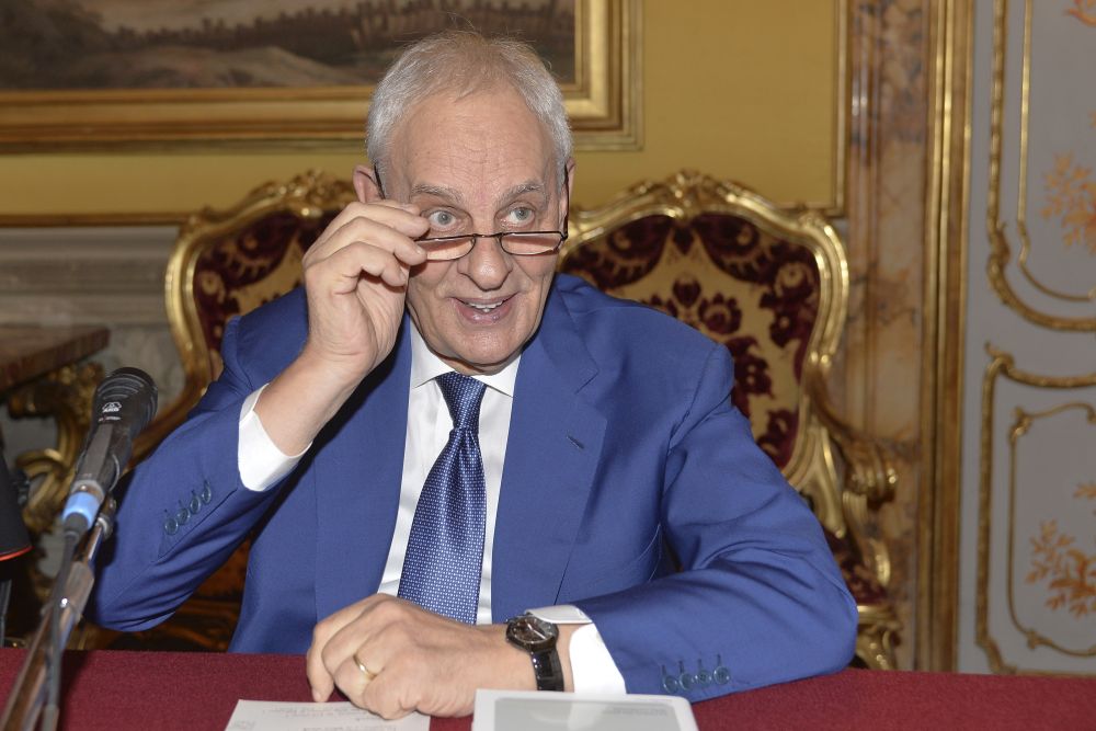 l’ex presidente del Senato, Marcello Pera