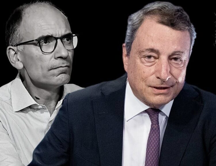 Letta candida Draghi a Presidente della Repubblica