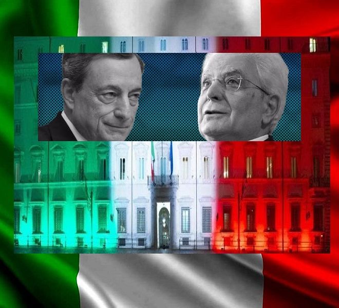 Le due soluzioni possibili: Draghi o Mattarella bis