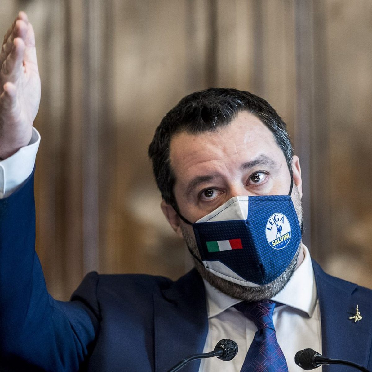 Matteo Salvini ha accettato il Mattarella bis