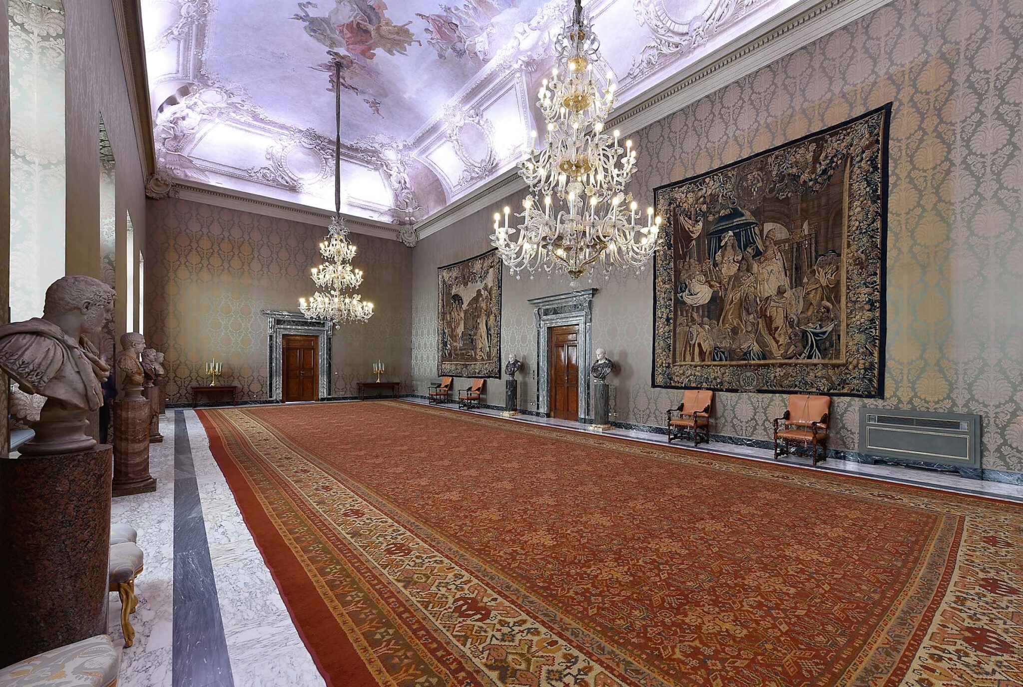 La Sala del Bronzino al Quirinale
