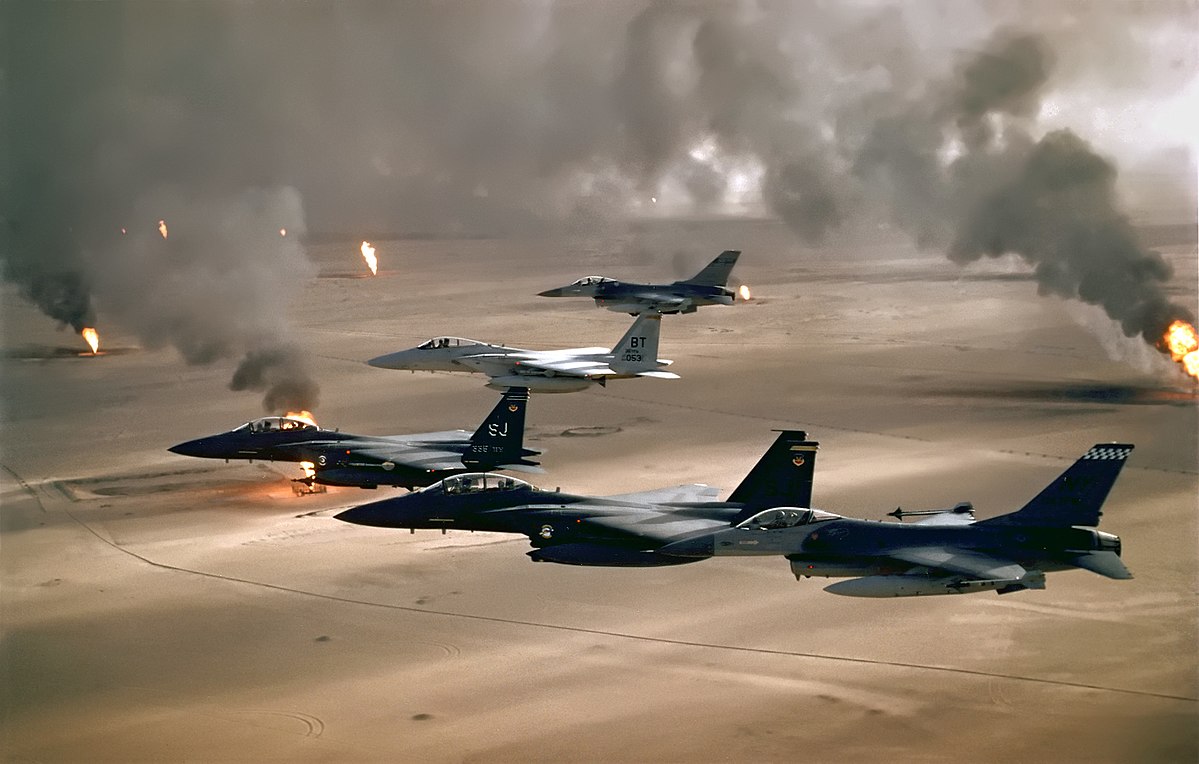 Nel 1990, con la prima Guerra del Golfo, la vera svolta