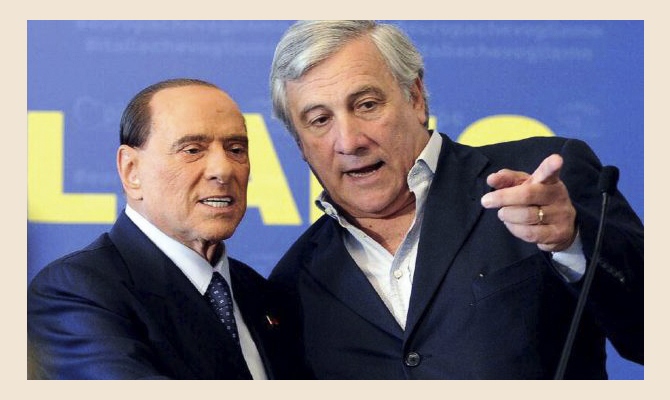 Tajani e Berlusconi