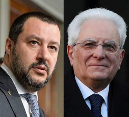 Salvini, per non rimanere tagliato fuori dai giochi, avrebbe deciso di virare sulla conferma di Mattarella