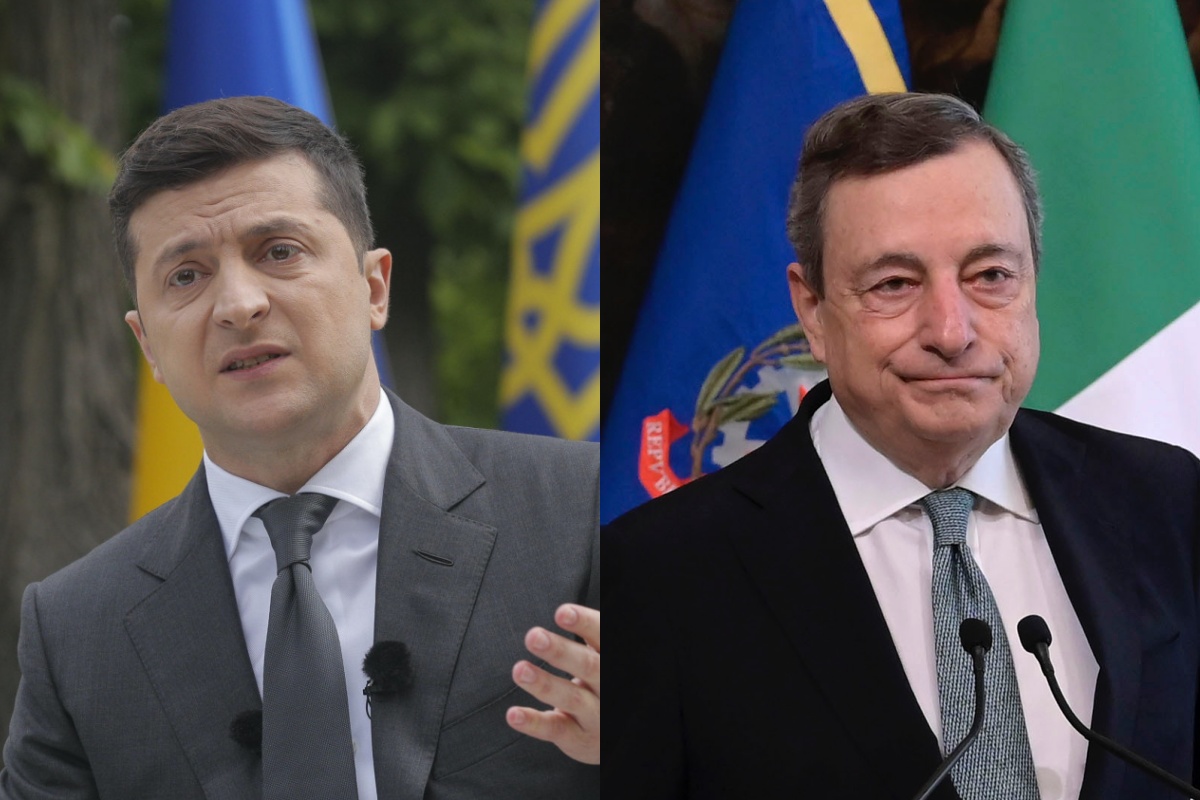 Una scelta fatta con il via libera dell’Unione Europea e dopo i colloqui del premier Draghi con il presidente Zelensky