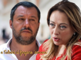 Meloni e Salvini si fingono ‘amiconi ma durera meno di un giorno lamicizia