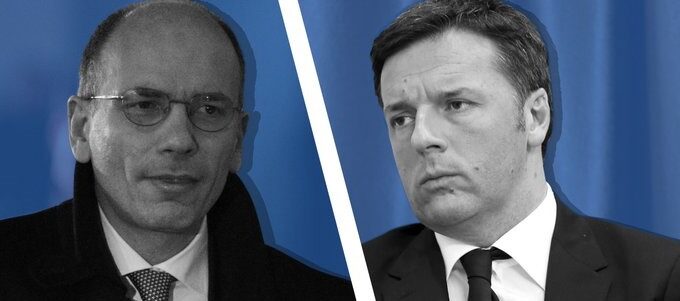 Polemica Renzi vs. Letta al vetriolo