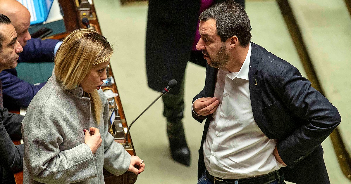 Meloni e Salvini: l’inedito ruolo di ‘pompieri’