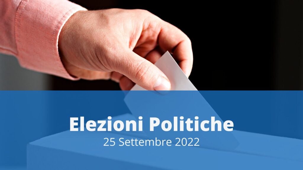 Elezioni politiche 25 settembre 2022