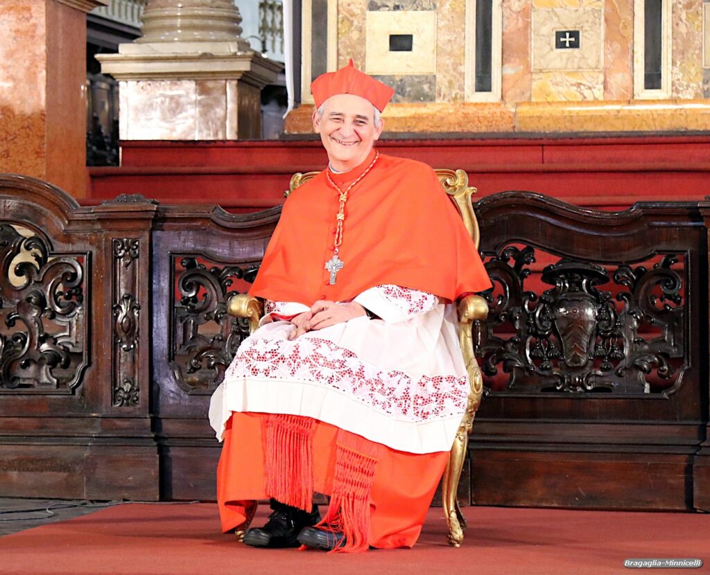 Il cardinale Matteo Zuppi, presidente della Cei